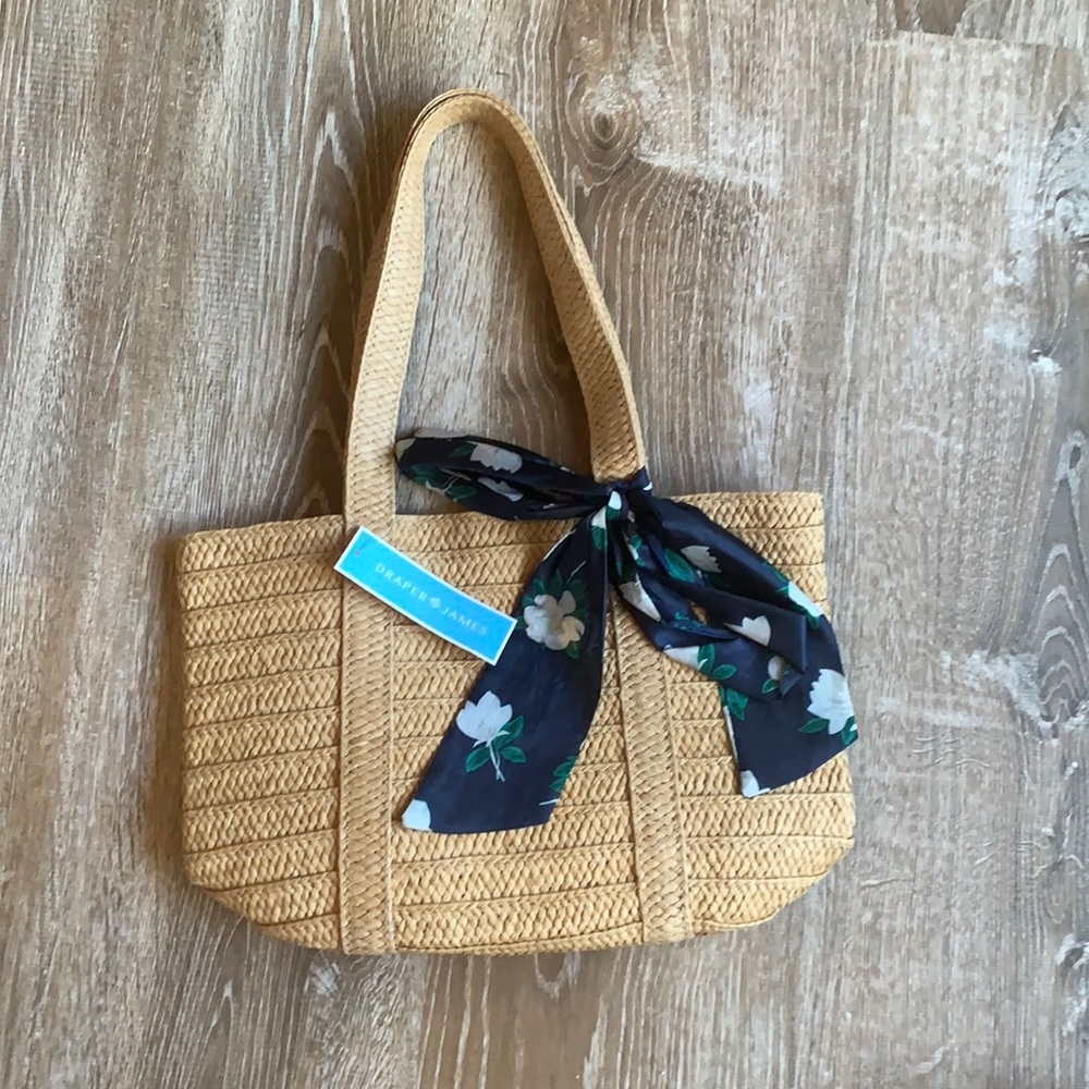 Draper James Everyday Straw Bag